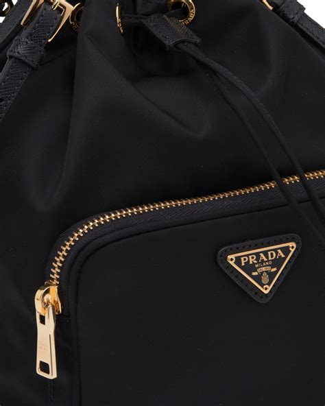 orange prada shoulder bag|nylon prada duet shoulder bag.